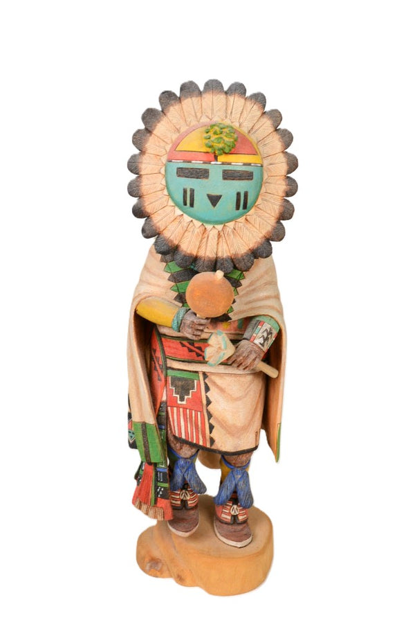 Hopi Kachina Sunface Doll By Brandon Kayquaptewa