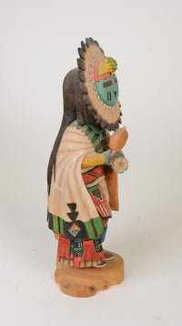 Hopi Kachina Sunface Doll By Brandon Kayquaptewa