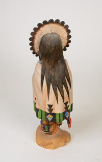 Hopi Kachina Sunface Doll By Brandon Kayquaptewa