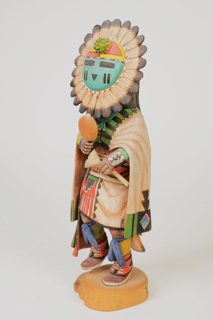Hopi Kachina Sunface Doll By Brandon Kayquaptewa