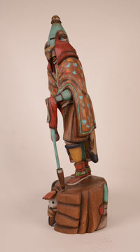 Navajo Kachina Aholi with Eototo Doll