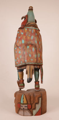 Navajo Kachina Aholi with Eototo Doll