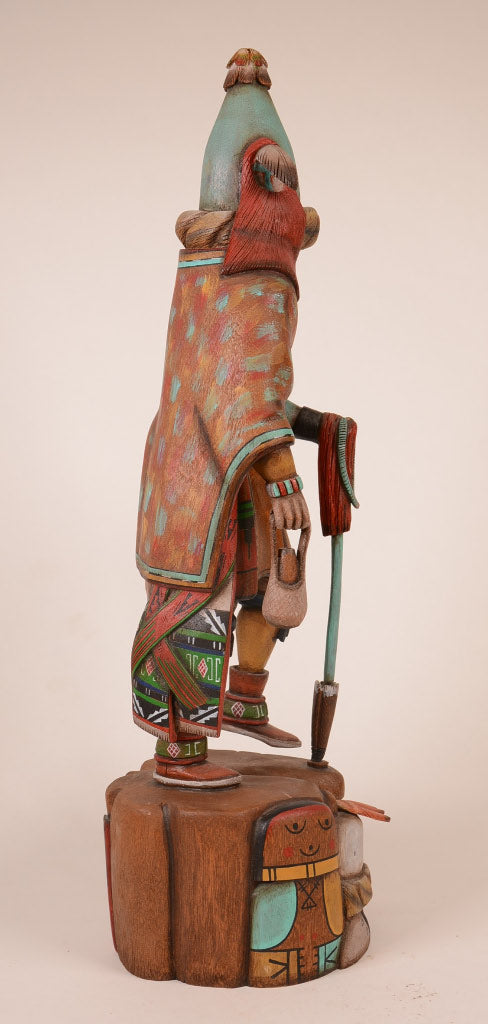 Navajo Kachina Aholi with Eototo Doll