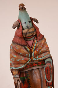 Navajo Kachina Aholi with Eototo Doll