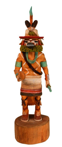 Hopi Kachina Mountain Big Horn Rain Doll By Lee Grover