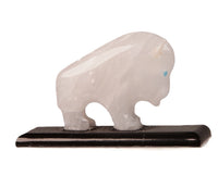 Zuni Pueblo White Buffalo Fetish By Todd Westika