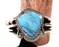 Navajo Sterling Silver Turquoise Bracelet