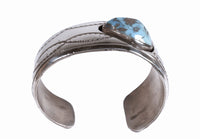 Navajo Turquoise Cuff Bracelet By Earl King