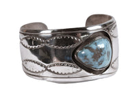 Navajo Turquoise Cuff Bracelet By Earl King