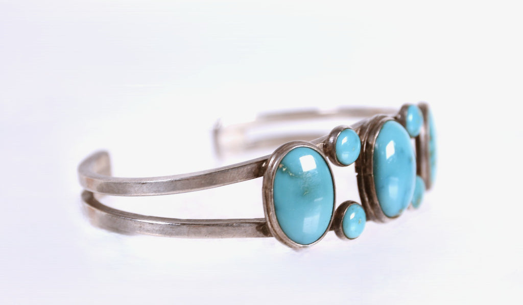 Antique Navajo Turquoise Bracelet