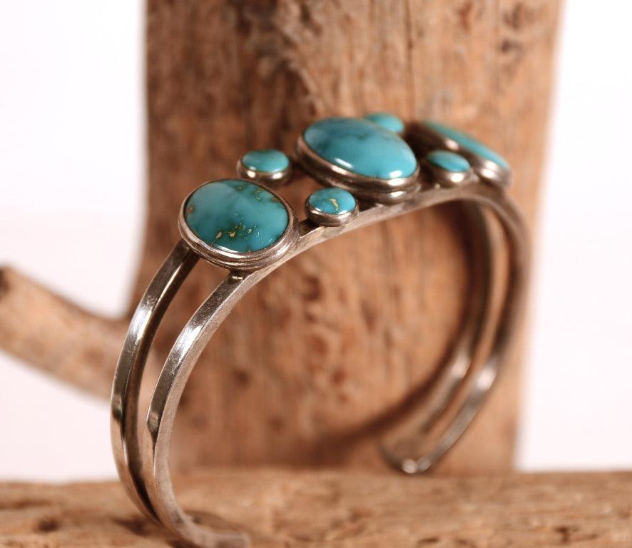 Antique Navajo Turquoise Bracelet
