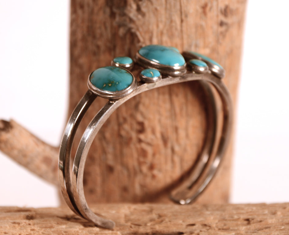 Antique Navajo Turquoise Bracelet
