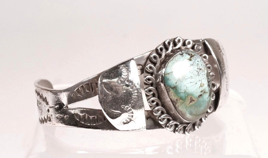 Navajo Turquoise Cuff Bracelet