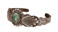 Navajo Harvey Style Turquoise Bracelet