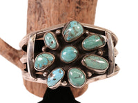 Navajo Sterling Silver Turquoise Cuff