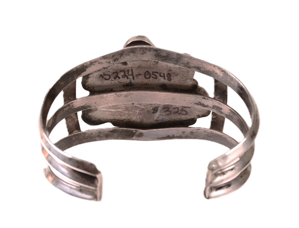 Navajo Sterling Silver Turquoise Cuff