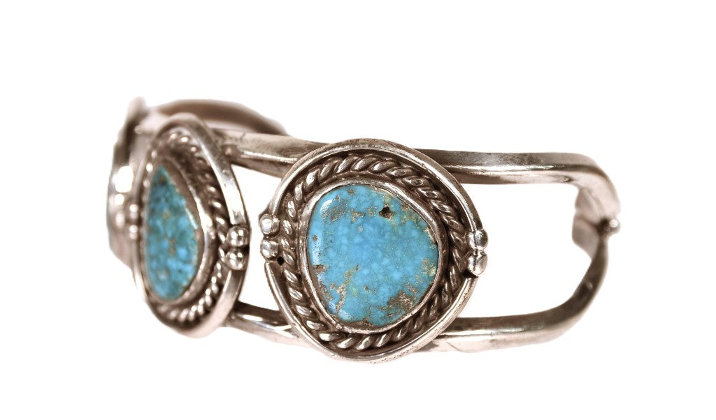 Navajo Turquoise Cuff Bracelet