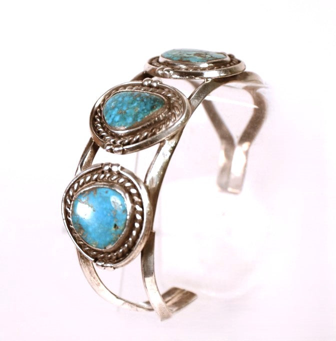 Navajo Turquoise Cuff Bracelet