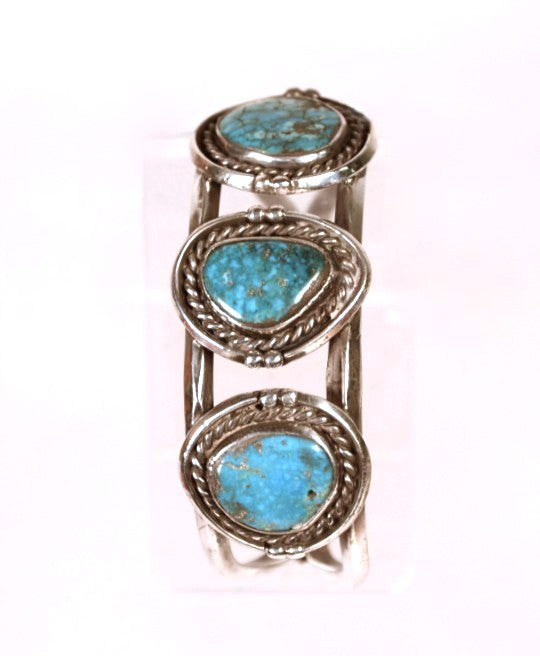 Navajo Turquoise Cuff Bracelet
