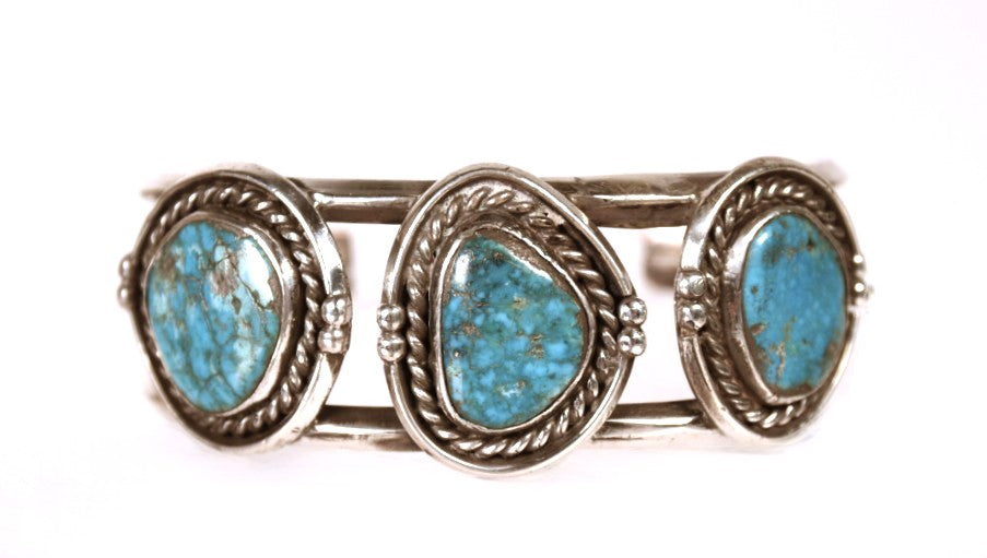 Navajo Turquoise Cuff Bracelet