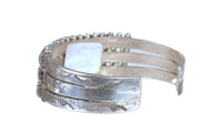 Vintage Navajo Three Row Cuff Bracelet