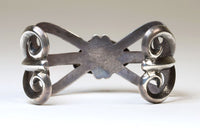Navajo Sand Cast cuff bracelet with High Grade Natural Kingman Turquoise Setting