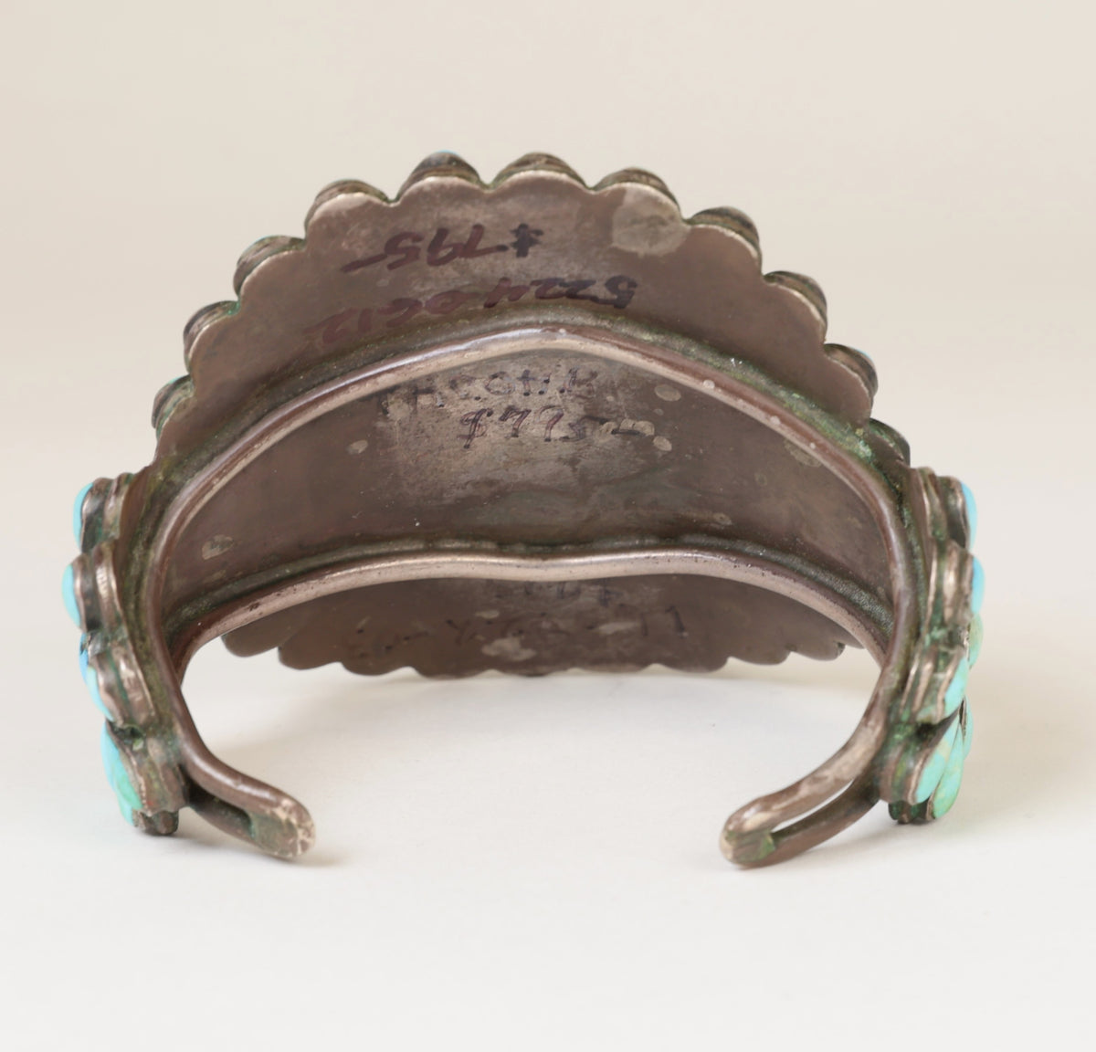 Zuni Teardrop Turquoise Bracelet