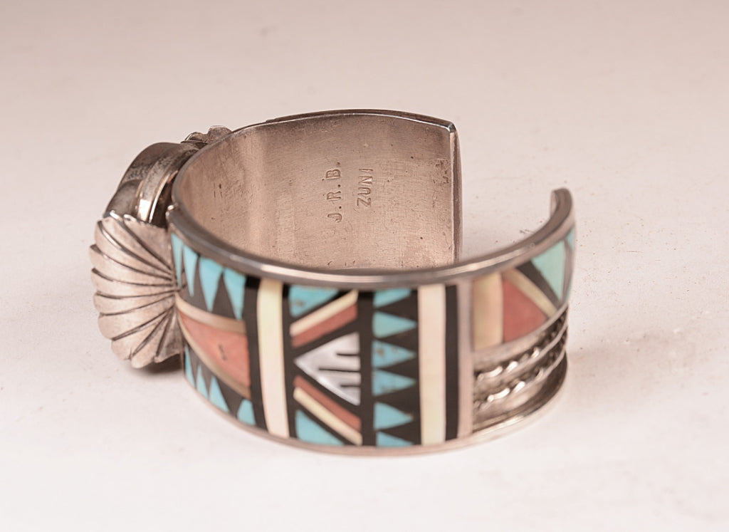Zuni Sterling Silver Watch Cuff