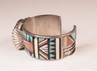 Zuni Sterling Silver Watch Cuff