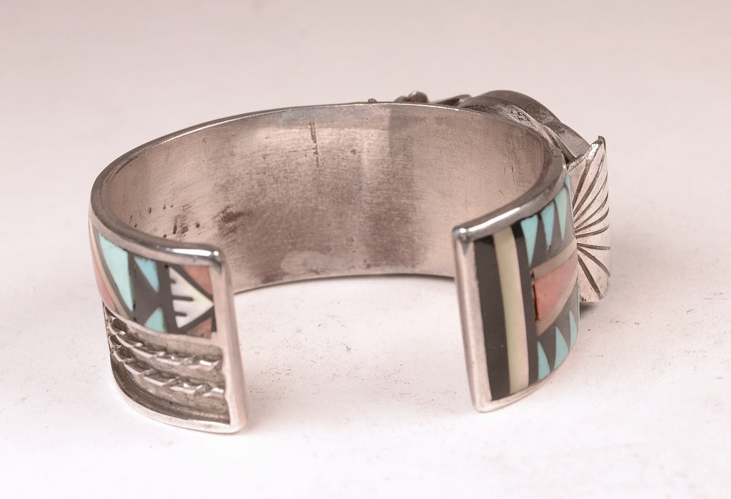 Zuni Sterling Silver Watch Cuff