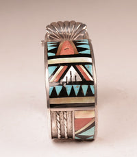 Zuni Sterling Silver Watch Cuff