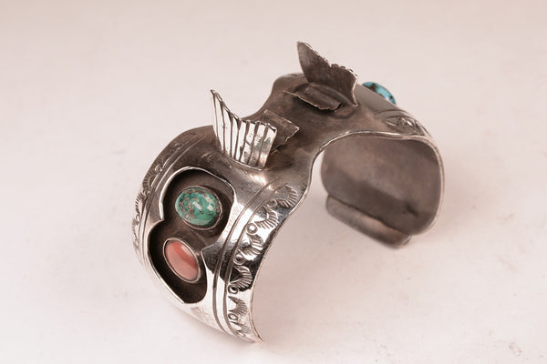 Navajo Sterling Silver Watch Bracelet