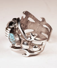 Navajo Sterling Silver Lucerne  Wristwatch