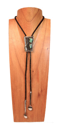 Navajo Bolo Tie By R. Platero