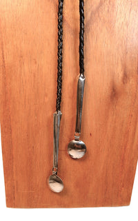 Navajo Bolo Tie By R. Platero