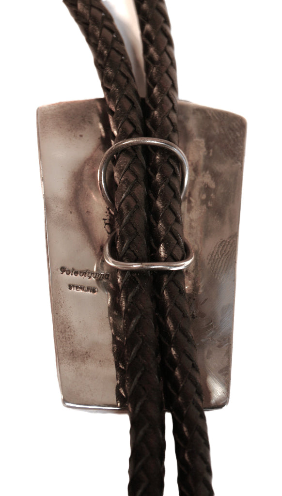 Hopi Pueblo Bolo Tie By Harrington Poleviyuma