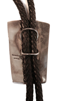 Hopi Pueblo Bolo Tie By Harrington Poleviyuma
