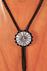 Navajo Sunface Bolo Tie