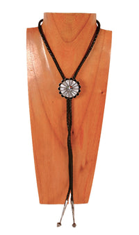 Navajo Sunface Bolo Tie