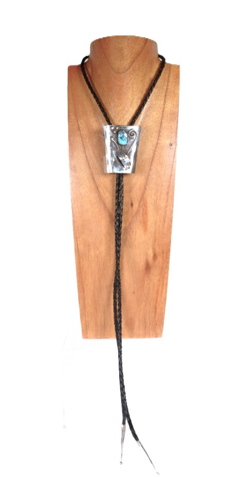 Navajo Bolo Tie By David F. Garcia