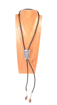 Hopi Pueblo Kokopelli Bolo Tie By Victor Coochwsytewa