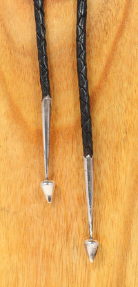 Hopi Pueblo Sterling Silver Antelope Bolo By Loren Phillips