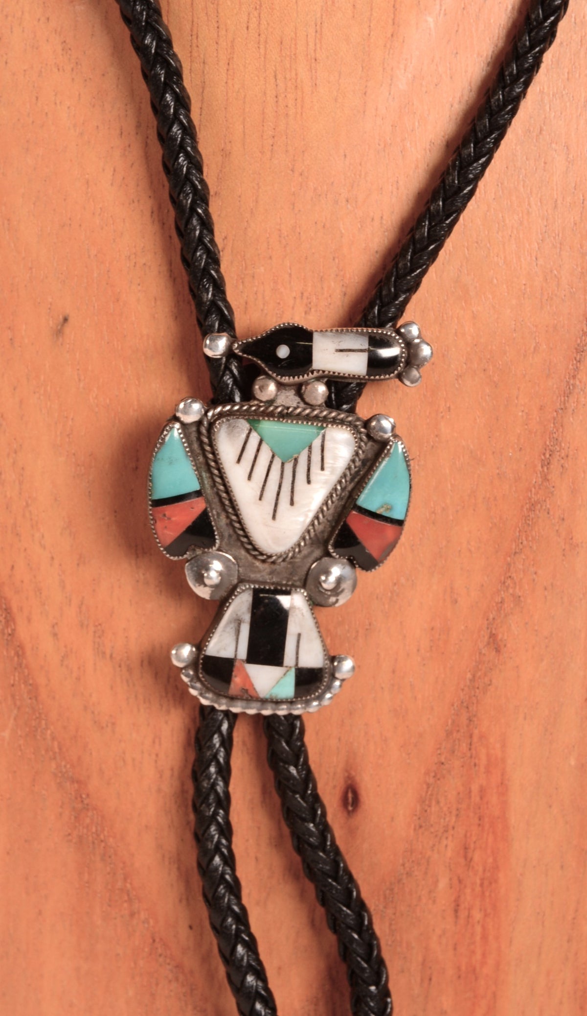 Zuni Pueblo Bolo Tie