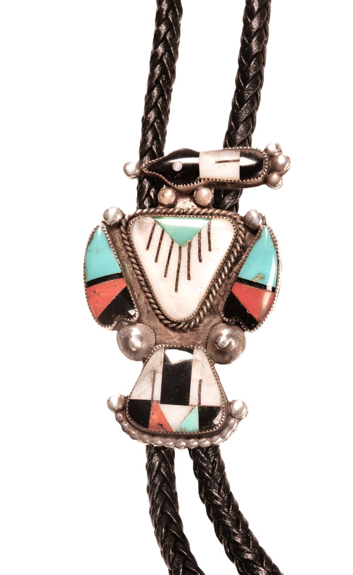 Zuni Pueblo Bolo Tie