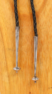 Zuni Sterling Silver Multistone Inlay Butterfly Bolo
