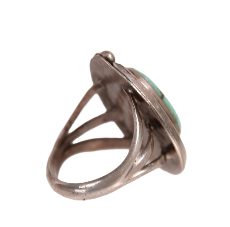Navajo Sterling Silver and Turquoise Ring