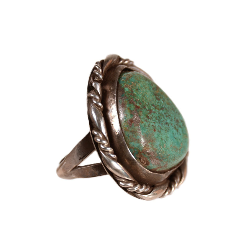 Navajo Dark Turquoise Ring