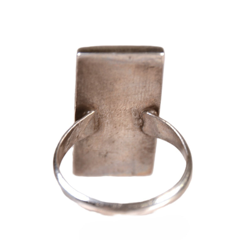 Navajo Sterling Silver and Turquoise Ring
