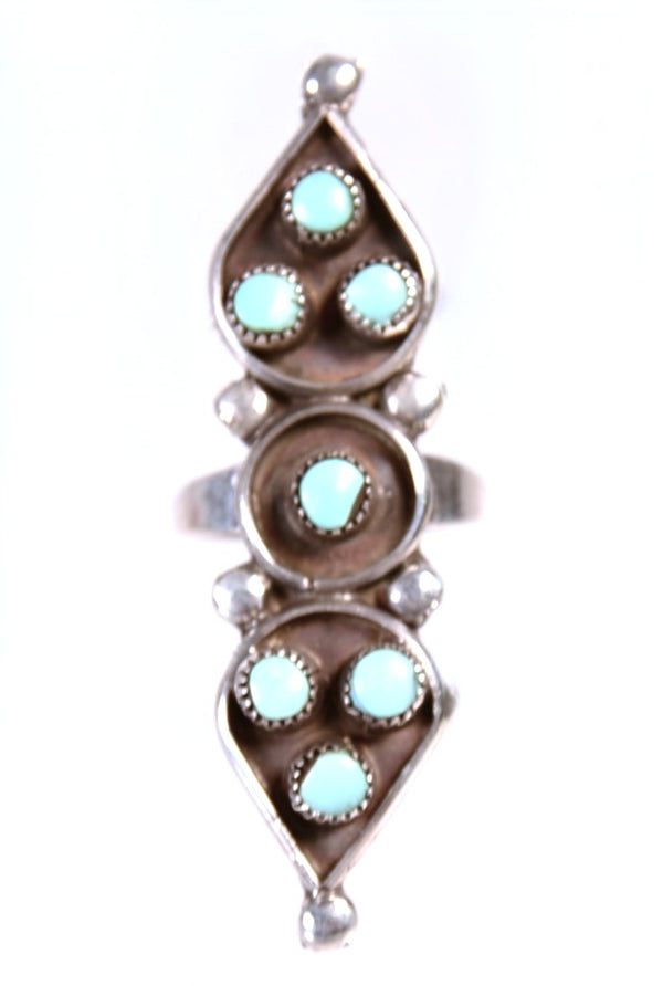 Zuni Pueblo Turquoise Ring