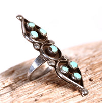 Zuni Pueblo Turquoise Ring